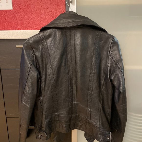 Boutique Of Leathers Vintage Black leather Jacket - Picture 2 of 3